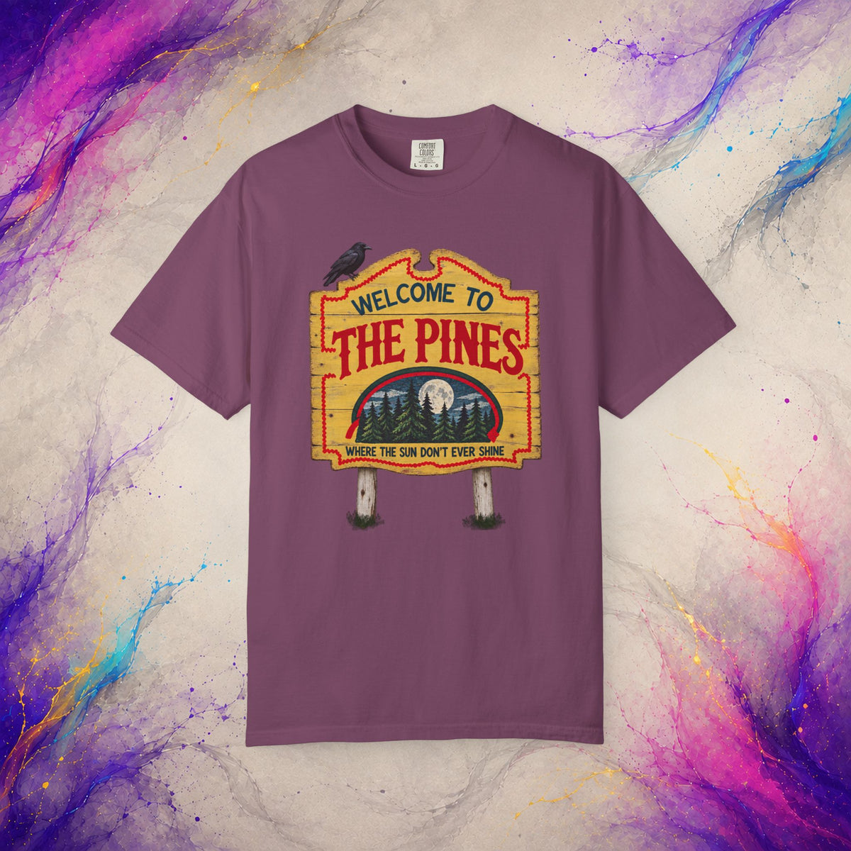 Welcome To The Pines Tee | Vintage Folk Horror Shirt
