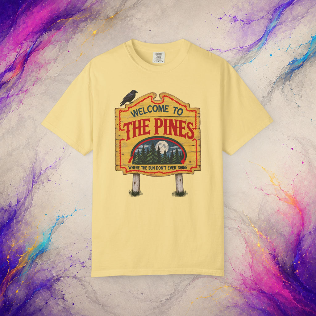 Welcome To The Pines Tee | Vintage Folk Horror Shirt