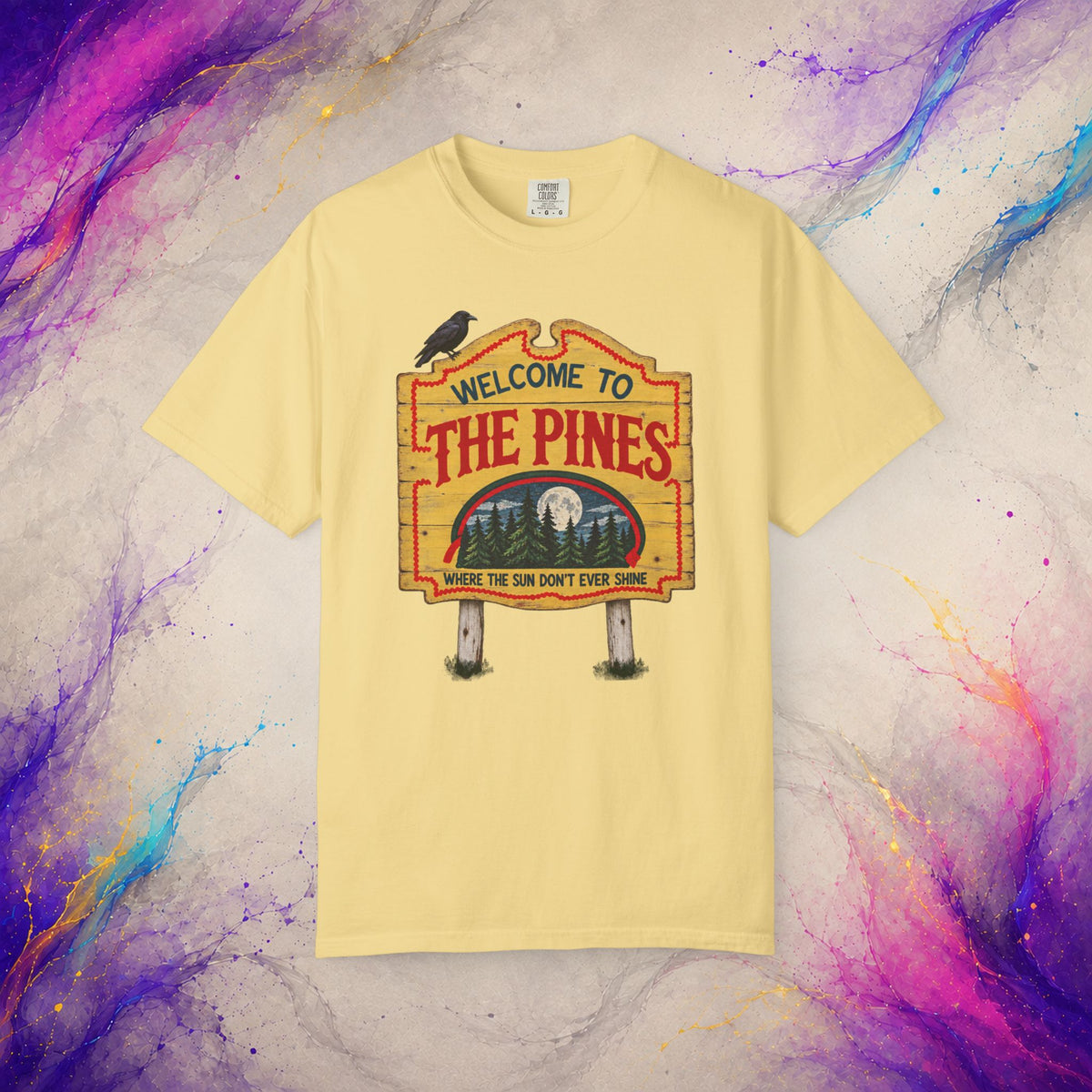 Welcome To The Pines Tee | Vintage Folk Horror Shirt
