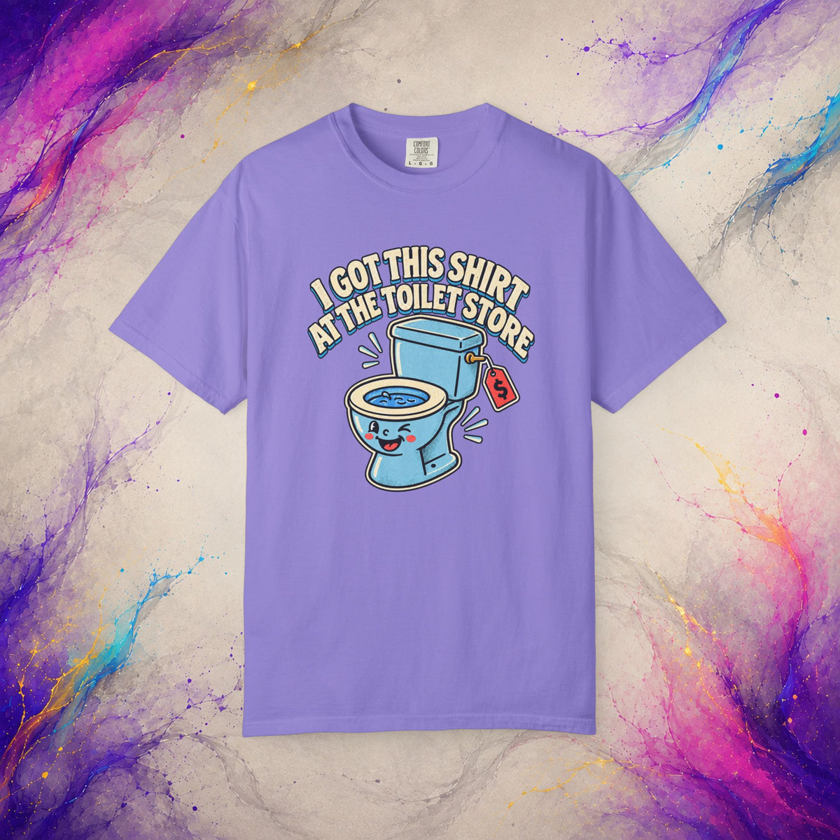 I Got This Shirt at the Toilet Store Tee | Funny Retro Graphic T-Shirt