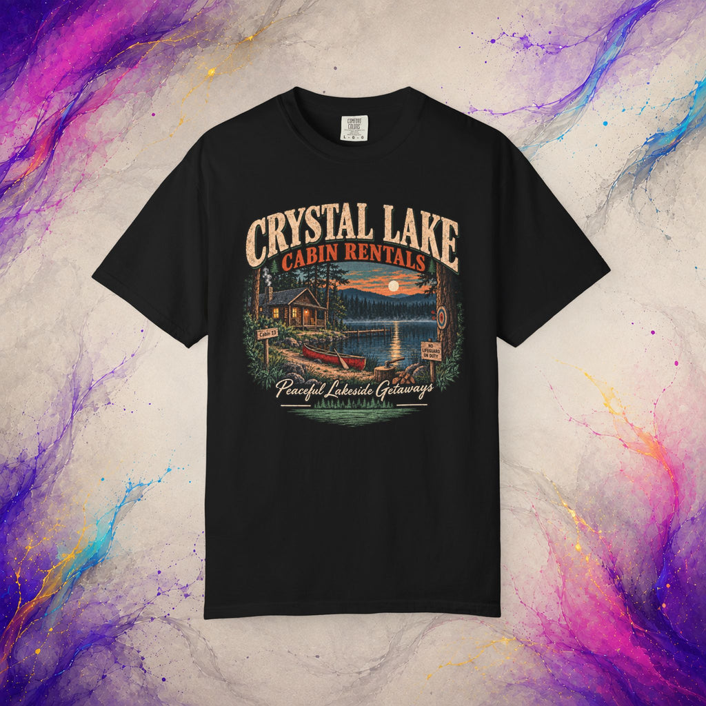 Cabin 13 Rentals T-Shirt | Retro Slasher Camp Horror Tee
