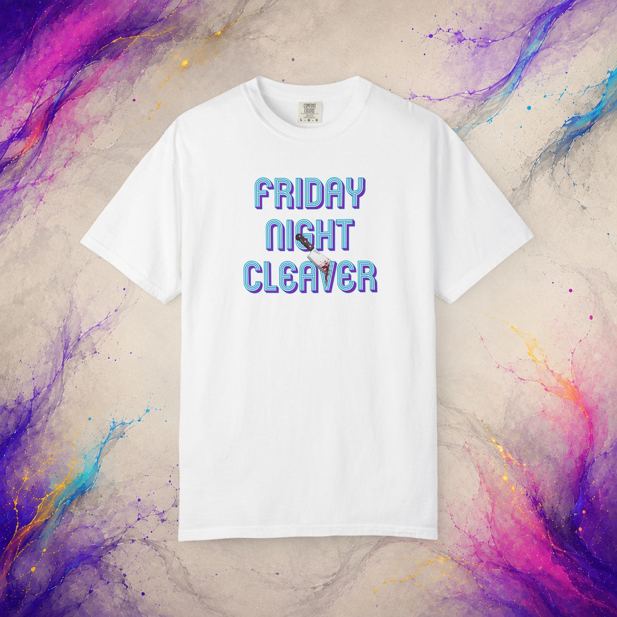 Friday Night Cleaver Tee | Retro Horror Graphic Shirt