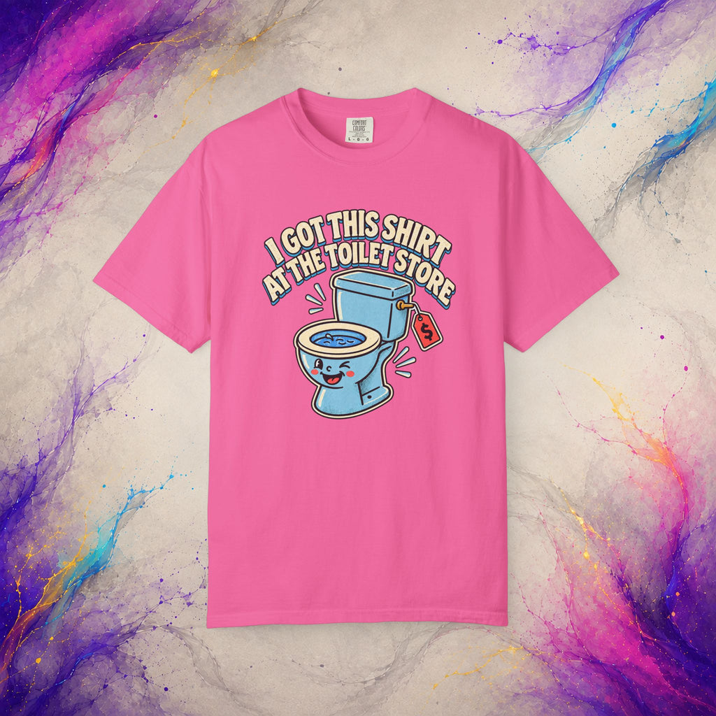 I Got This Shirt at the Toilet Store Tee | Funny Retro Graphic T-Shirt