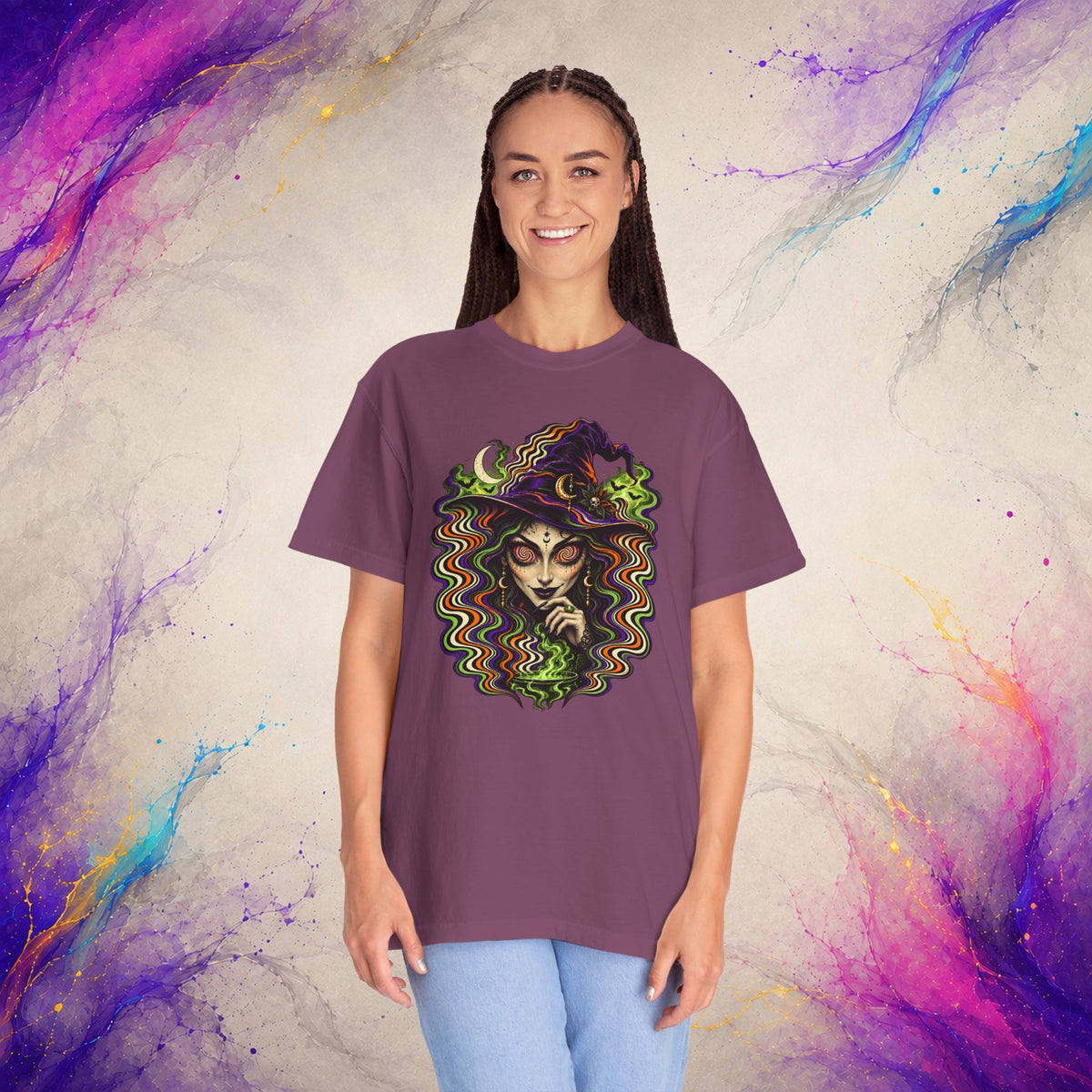 Hexed Vision Tee | Witch Graphic Shirt