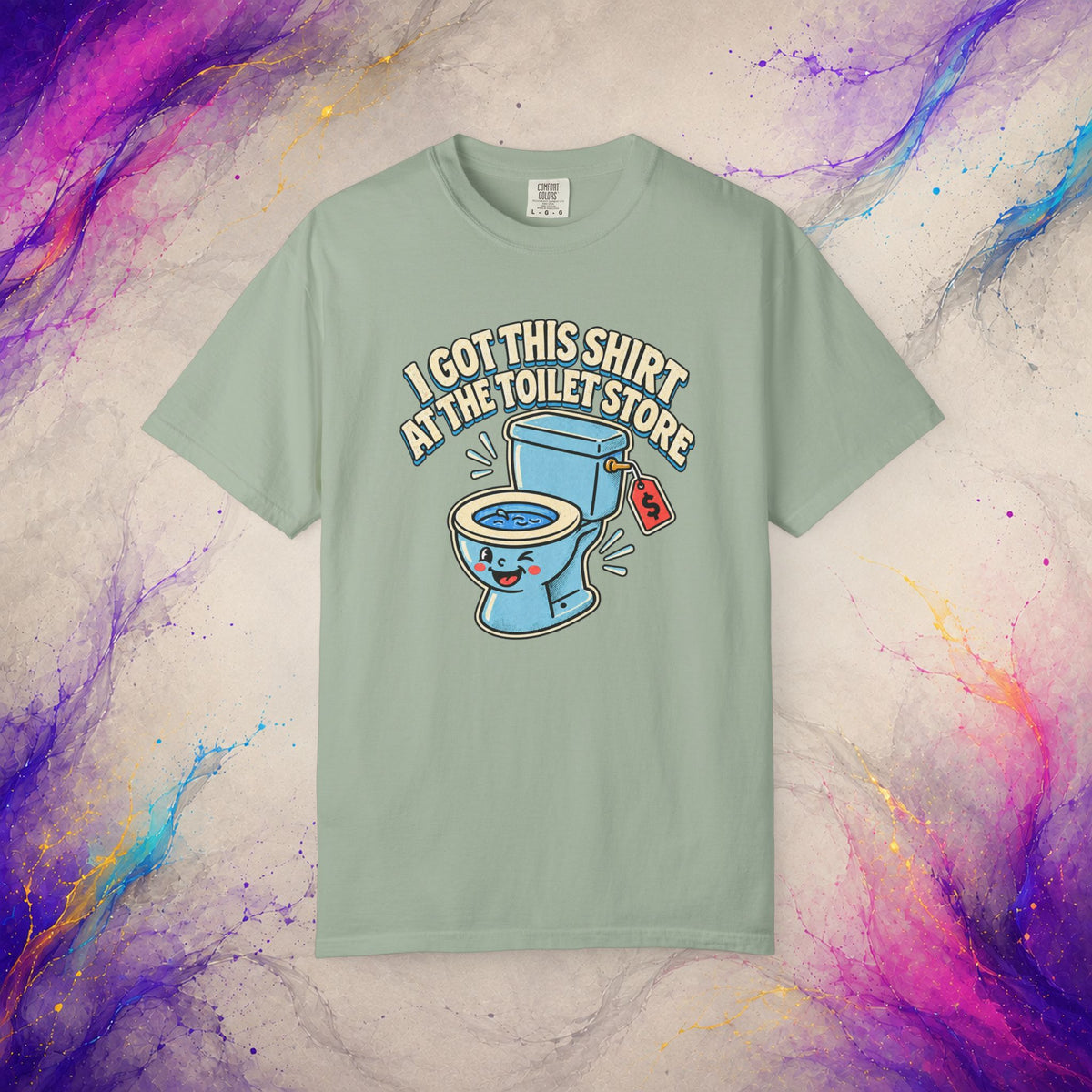 I Got This Shirt at the Toilet Store Tee | Funny Retro Graphic T-Shirt