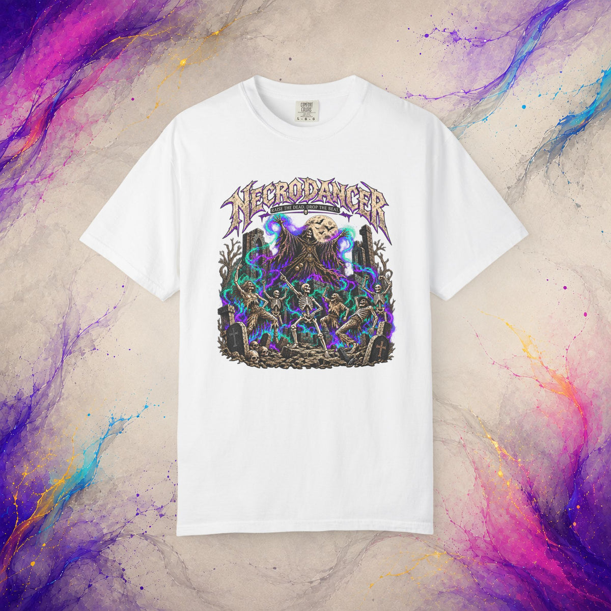 NecroDancer Tee | Raise the Dead Drop the Beat Horror Shirt