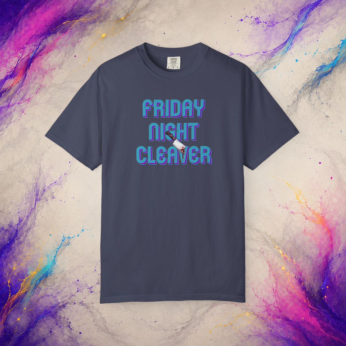 Friday Night Cleaver Tee | Retro Horror Graphic Shirt