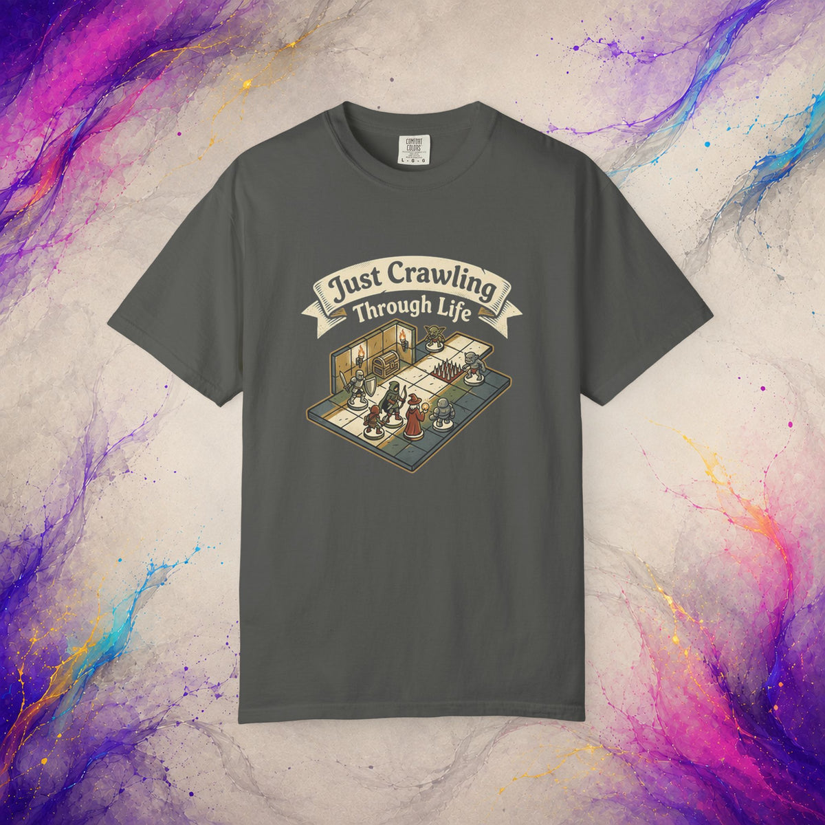 Just Crawling Through Life T-Shirt | Tabletop RPG Adventure Tee