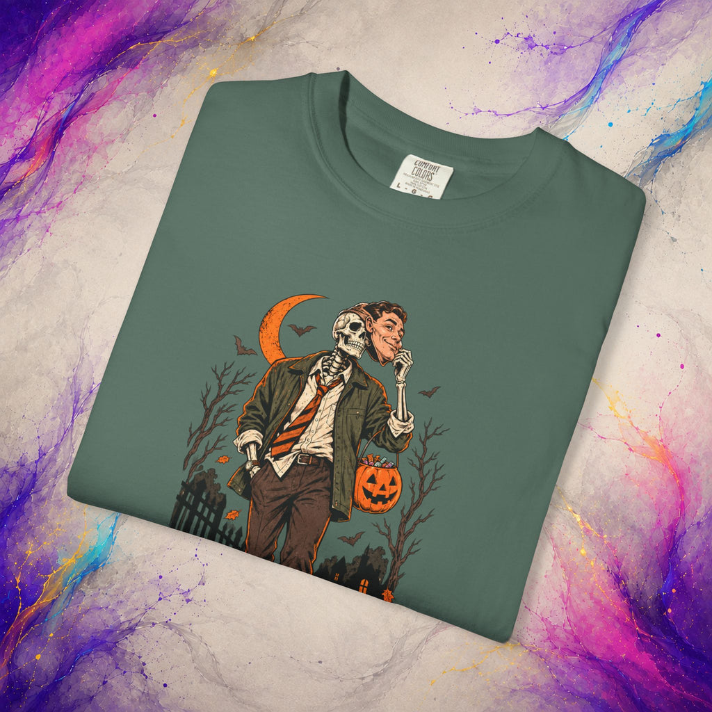Mask Off At Midnight | Skeleton Halloween Shirt