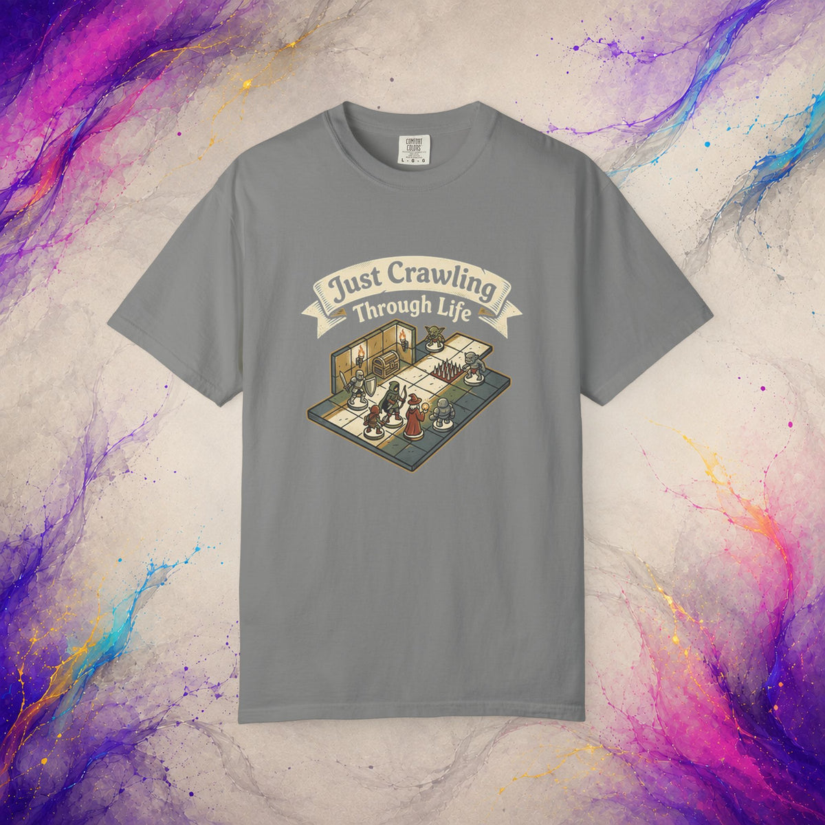 Just Crawling Through Life T-Shirt | Tabletop RPG Adventure Tee