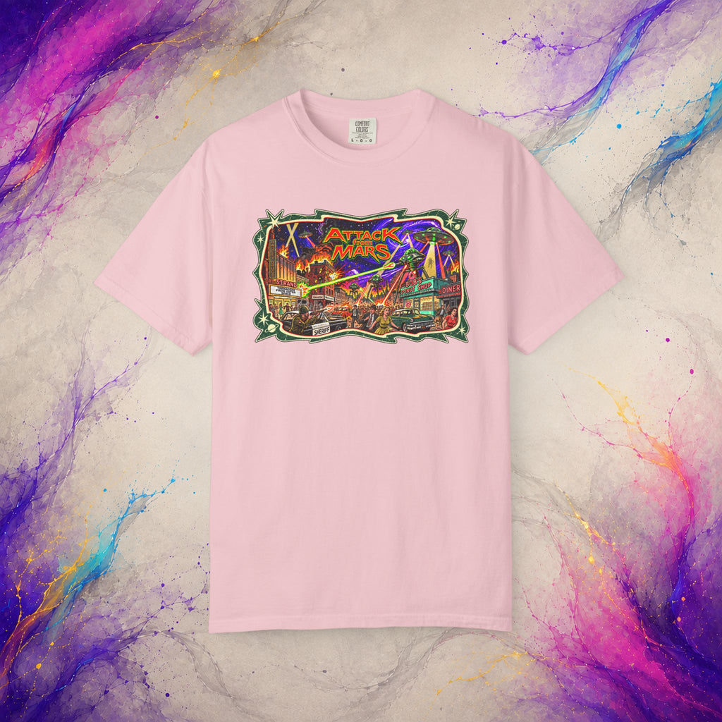 Attack From Mars Tee - Retro Alien Invasion Shirt