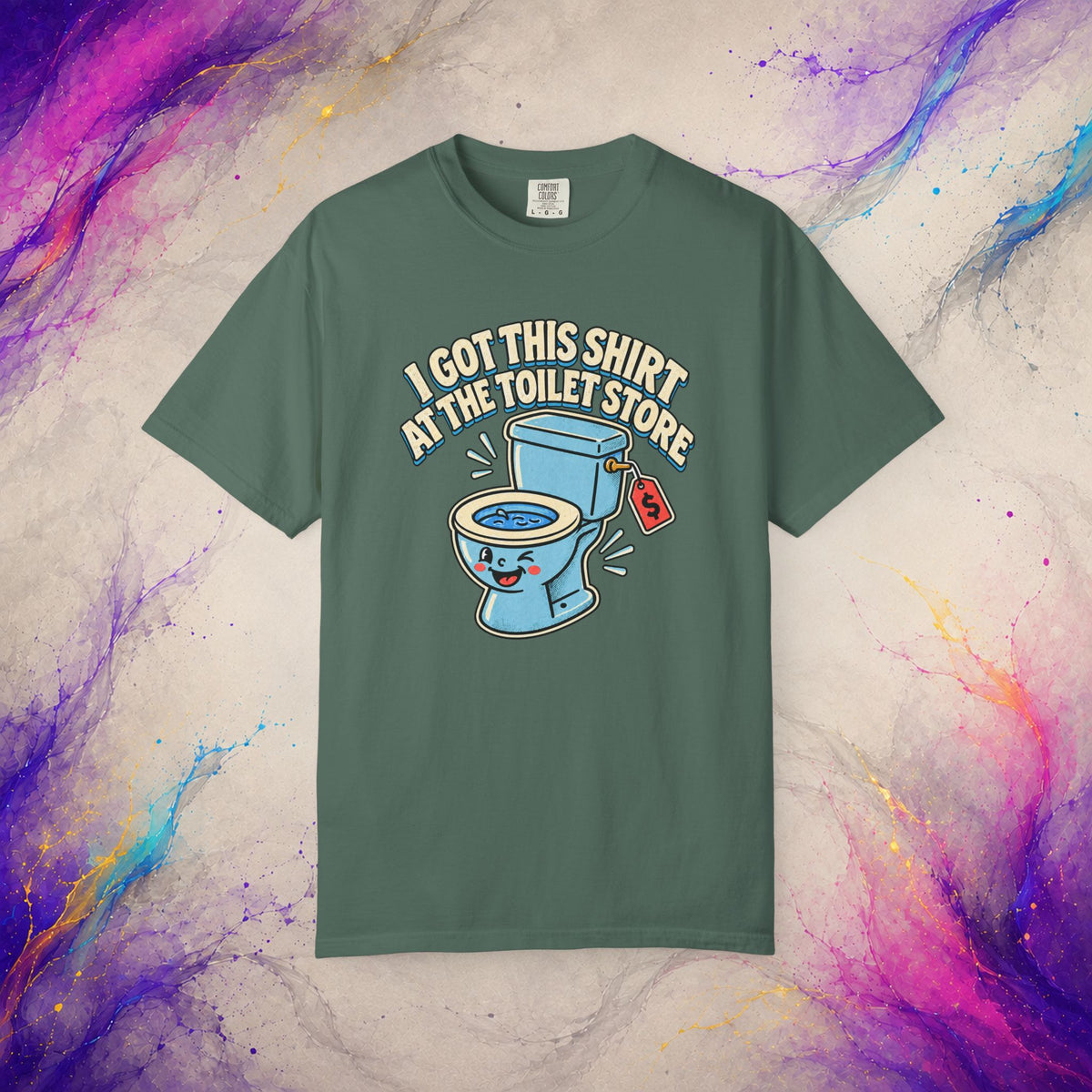 I Got This Shirt at the Toilet Store Tee | Funny Retro Graphic T-Shirt
