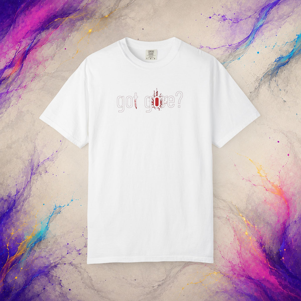 Got Gore? Tee | Minimal Horror Shirt