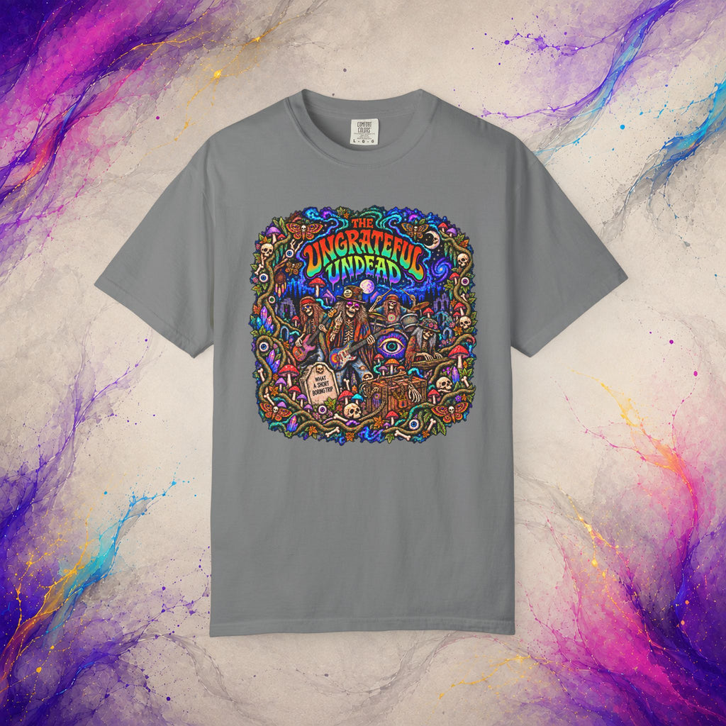 The Ungrateful Undead Tee | Psychedelic Zombie Rock T-Shirt