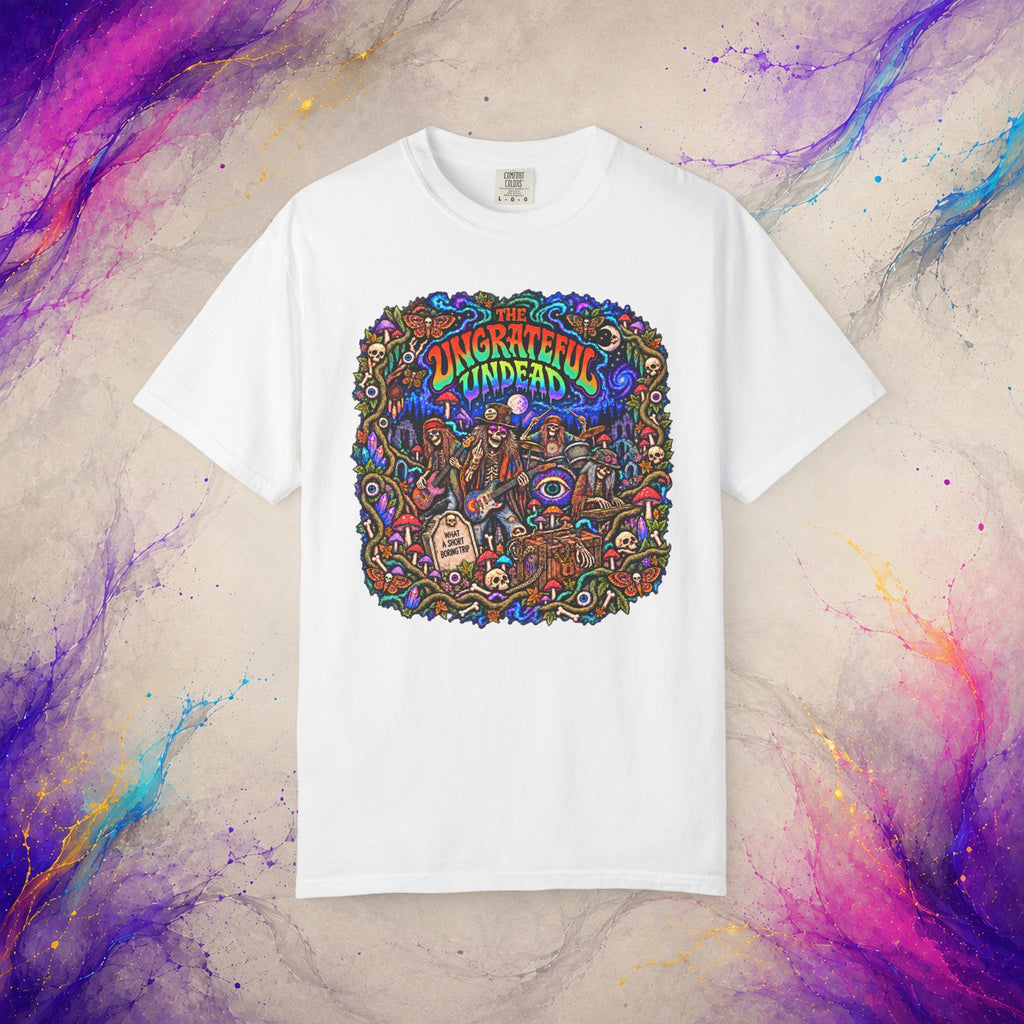 The Ungrateful Undead Tee | Psychedelic Zombie Rock T-Shirt