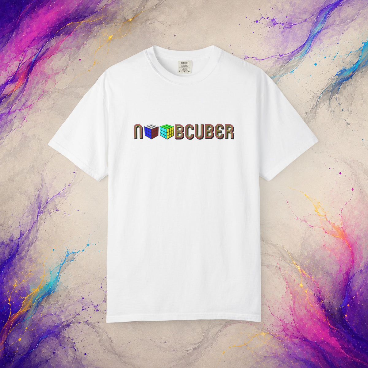 Noobcuber Tee | Retro Puzzle Cube Shirt