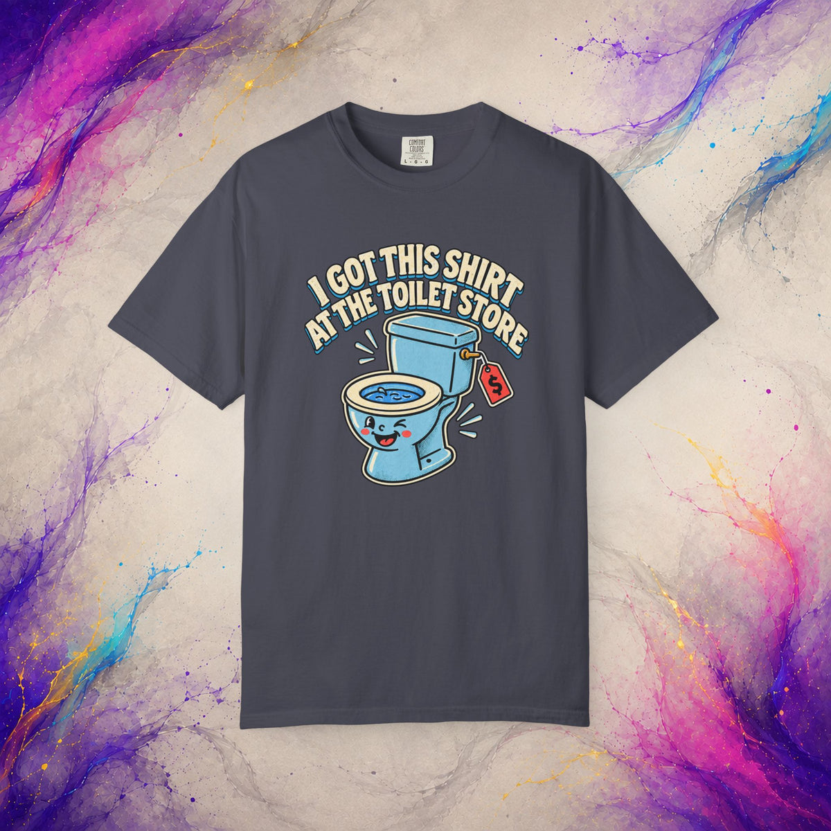 I Got This Shirt at the Toilet Store Tee | Funny Retro Graphic T-Shirt