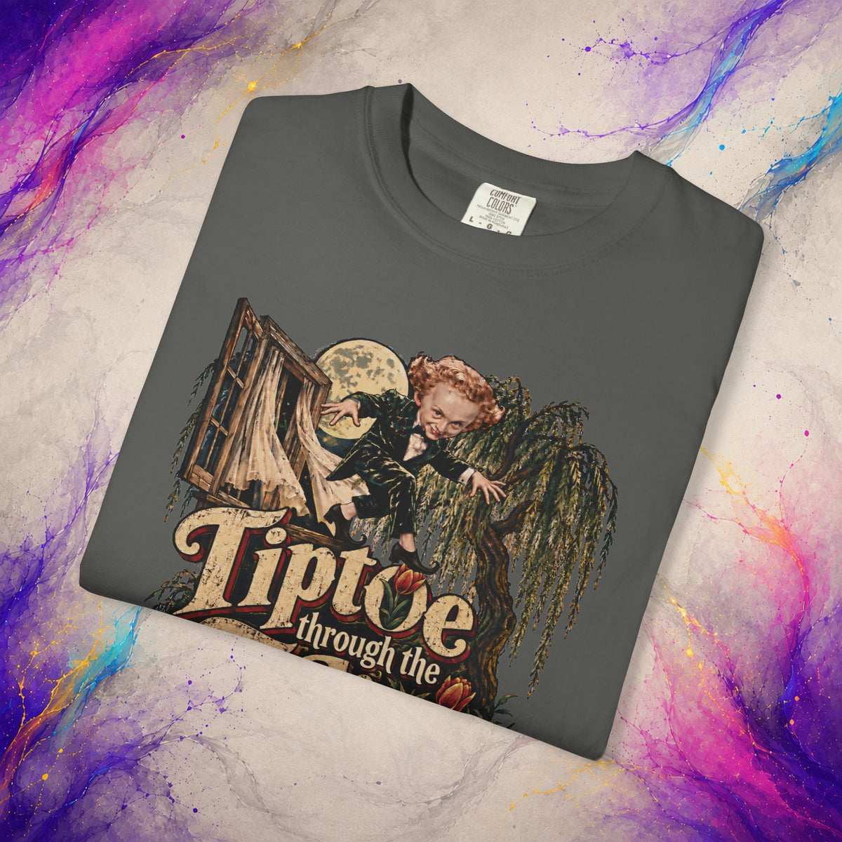 Rumpelstiltskin Tiptoe Tee | Viral Fairytale Horror Meme T-Shirt