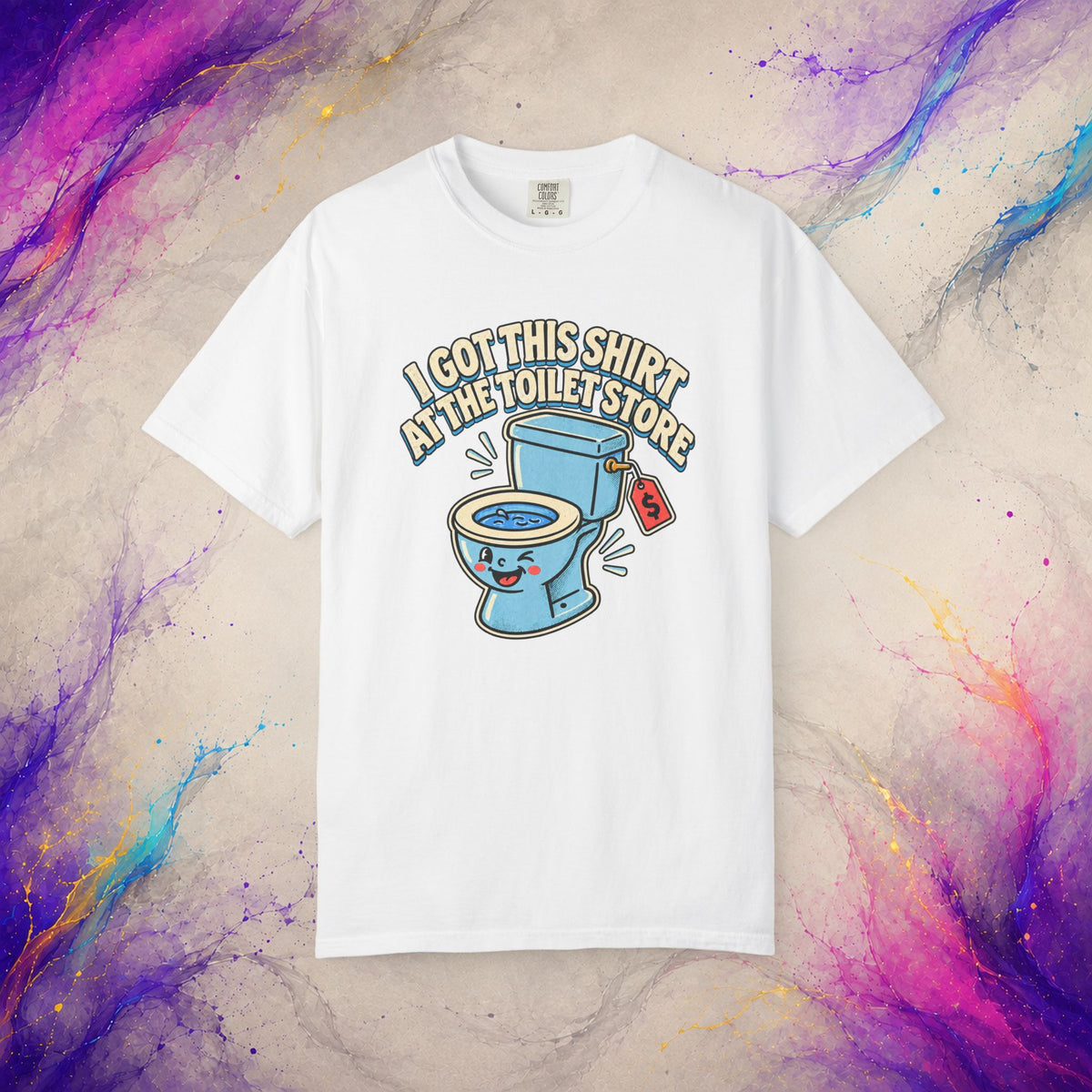 I Got This Shirt at the Toilet Store Tee | Funny Retro Graphic T-Shirt