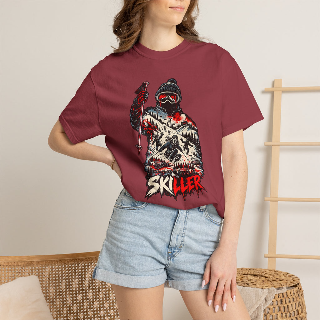 SKILLER Tee – Ski Slasher Horror Shirt
