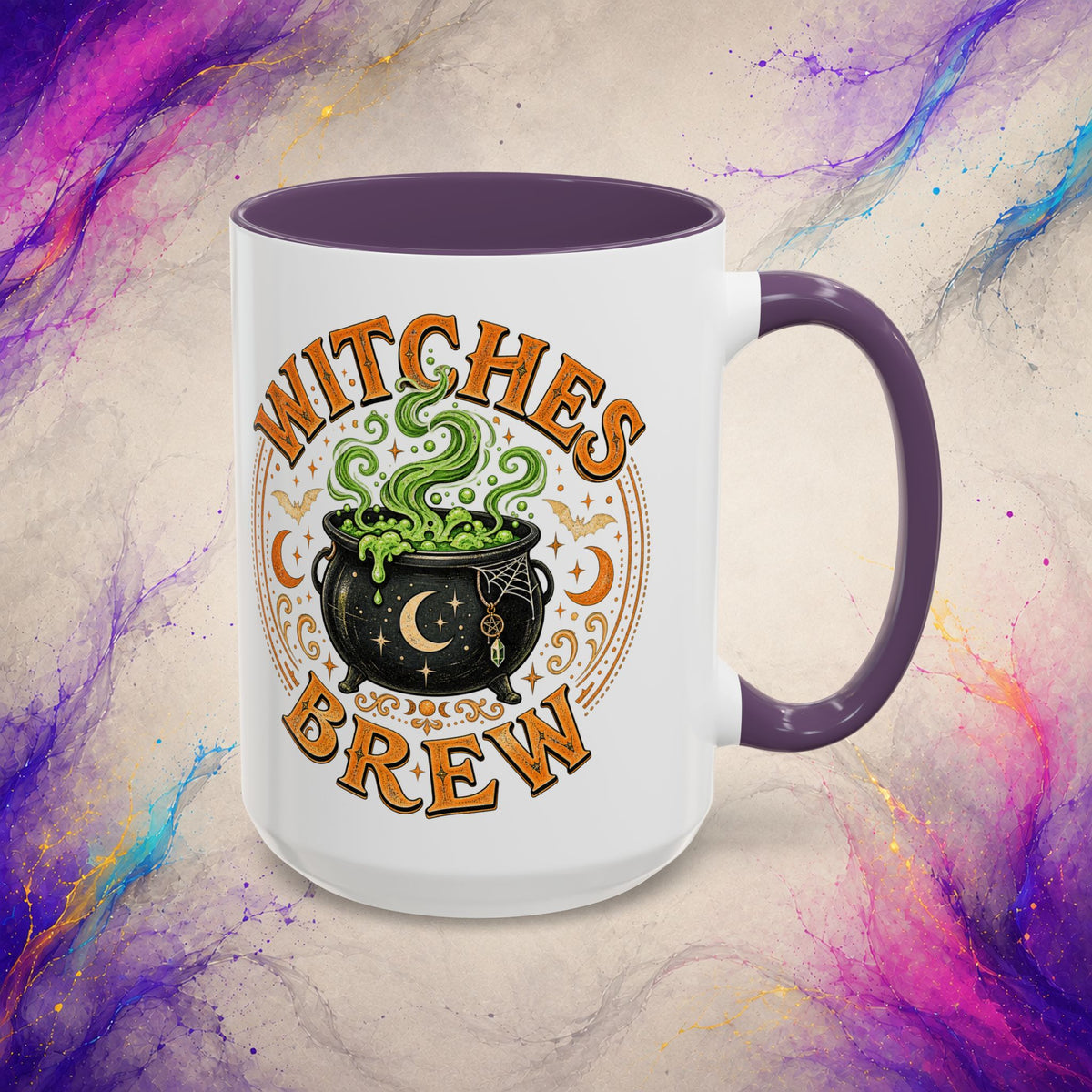 Witches Brew Mug | Cauldron Accent Coffee Cup