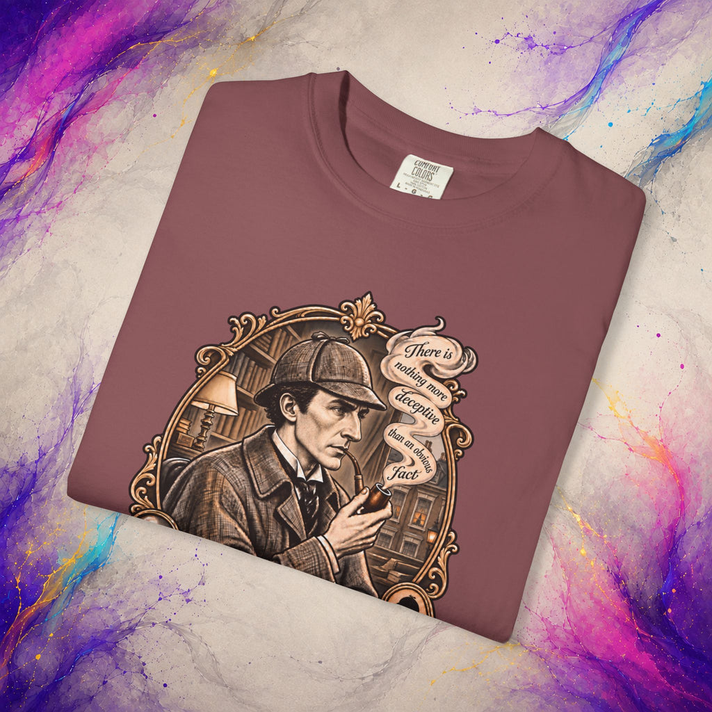 The Obvious Fact Tee | Sherlock Holmes Victorian Detective Shirt
