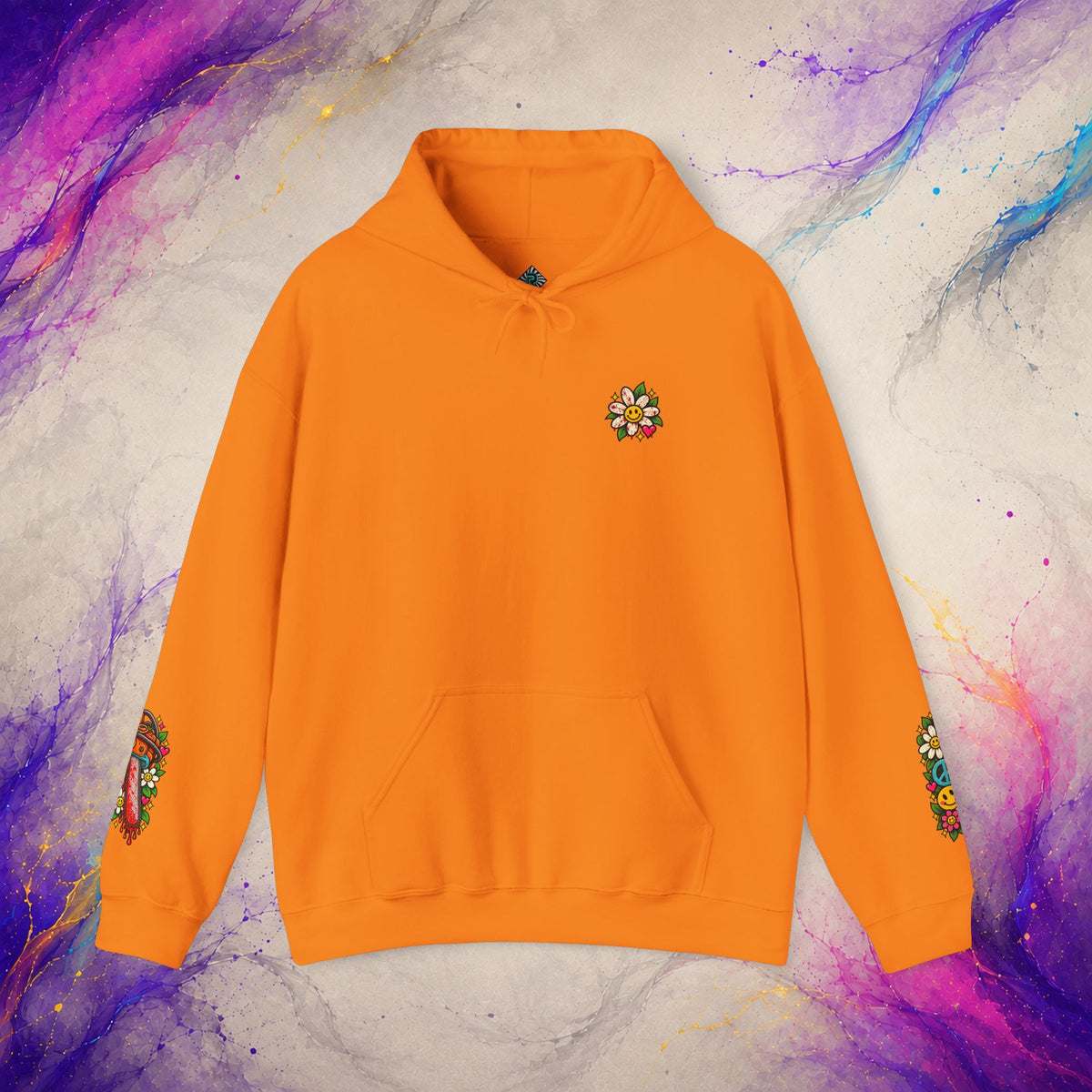 Choose Kindness Pullover | Retro Dark Humor Peace Hoodie