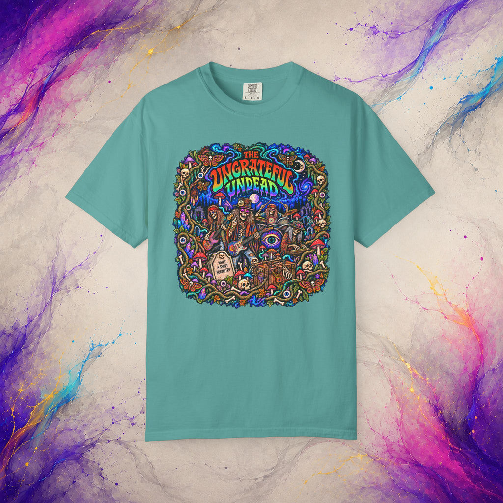 The Ungrateful Undead Tee | Psychedelic Zombie Rock T-Shirt