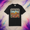 Forever Tee | Retro Strawberry Field Graphic T-Shirt