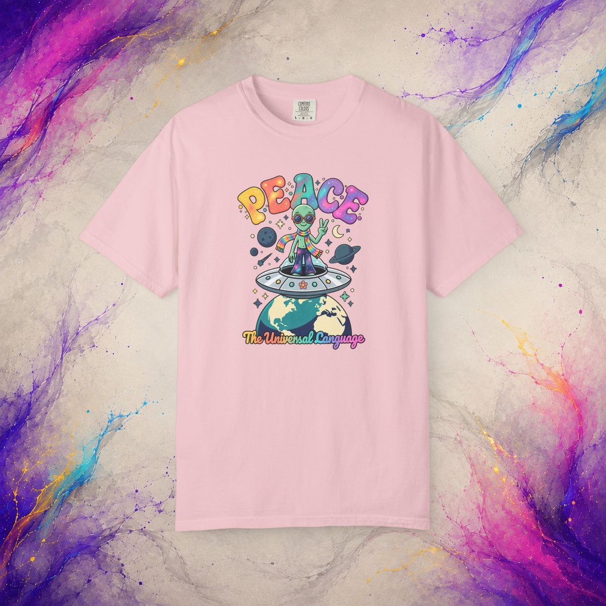 Peace: The Universal Language Tee | Alien Peace Shirt