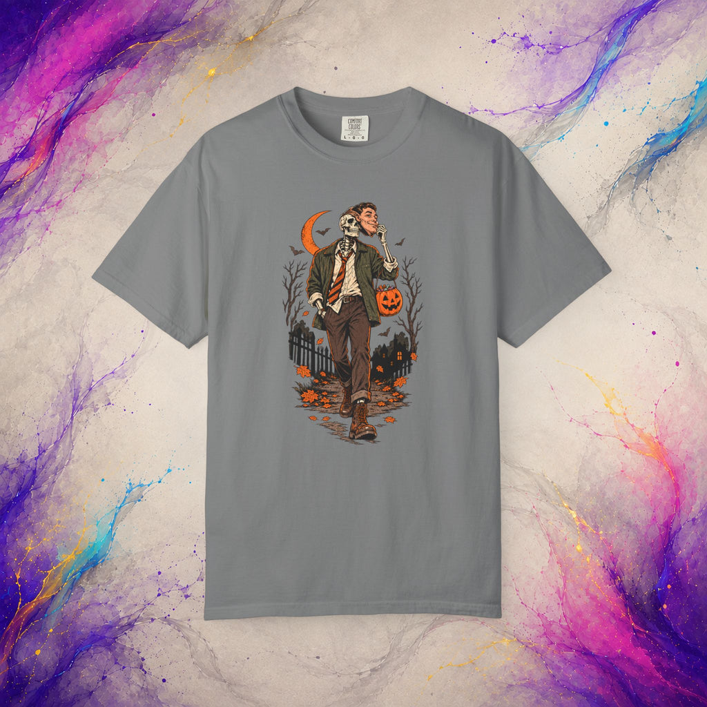 Mask Off At Midnight | Skeleton Halloween Shirt