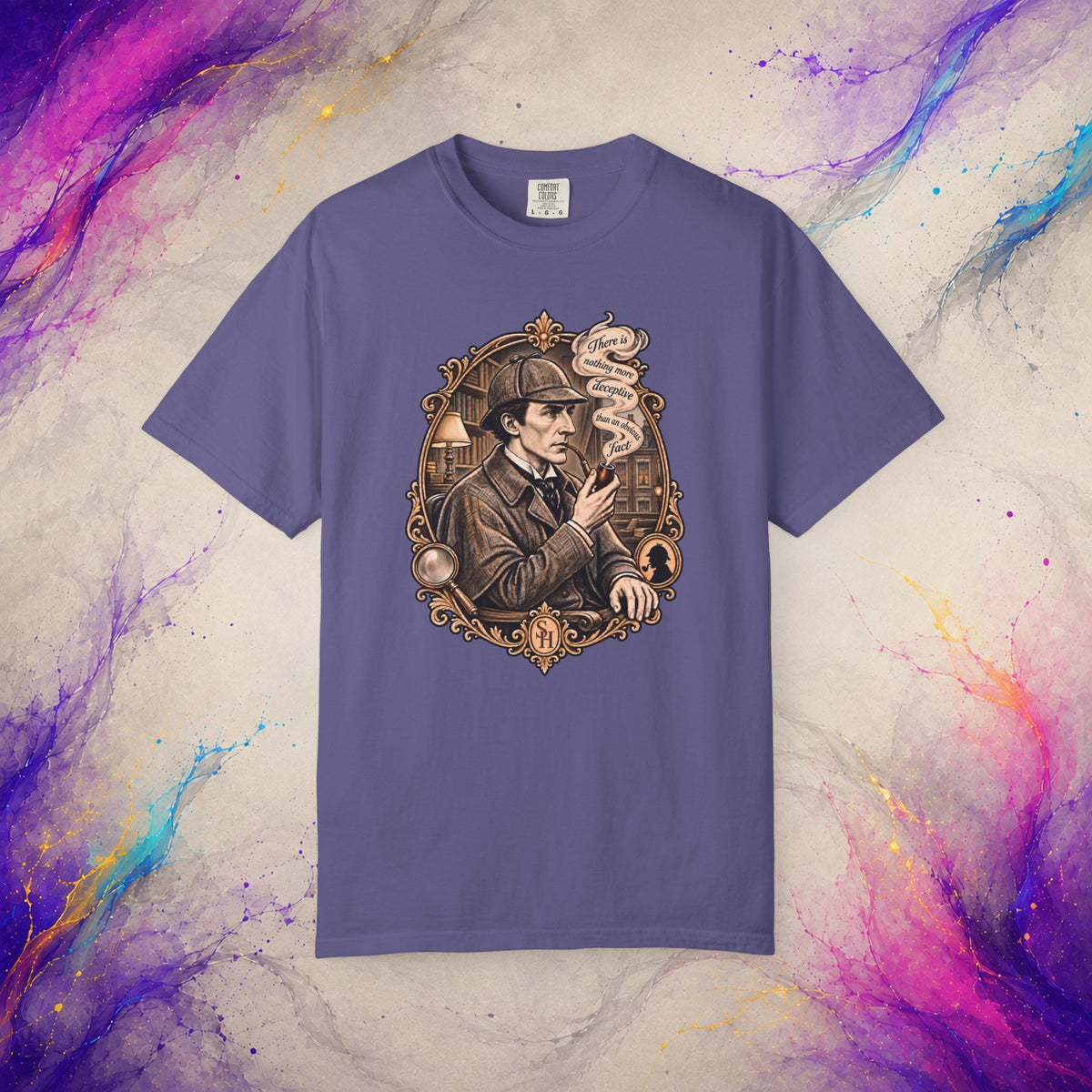 The Obvious Fact Tee | Sherlock Holmes Victorian Detective Shirt