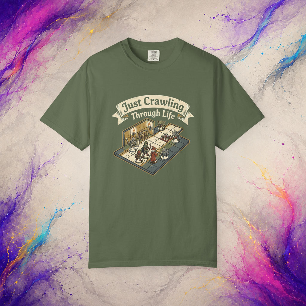 Just Crawling Through Life T-Shirt | Tabletop RPG Adventure Tee