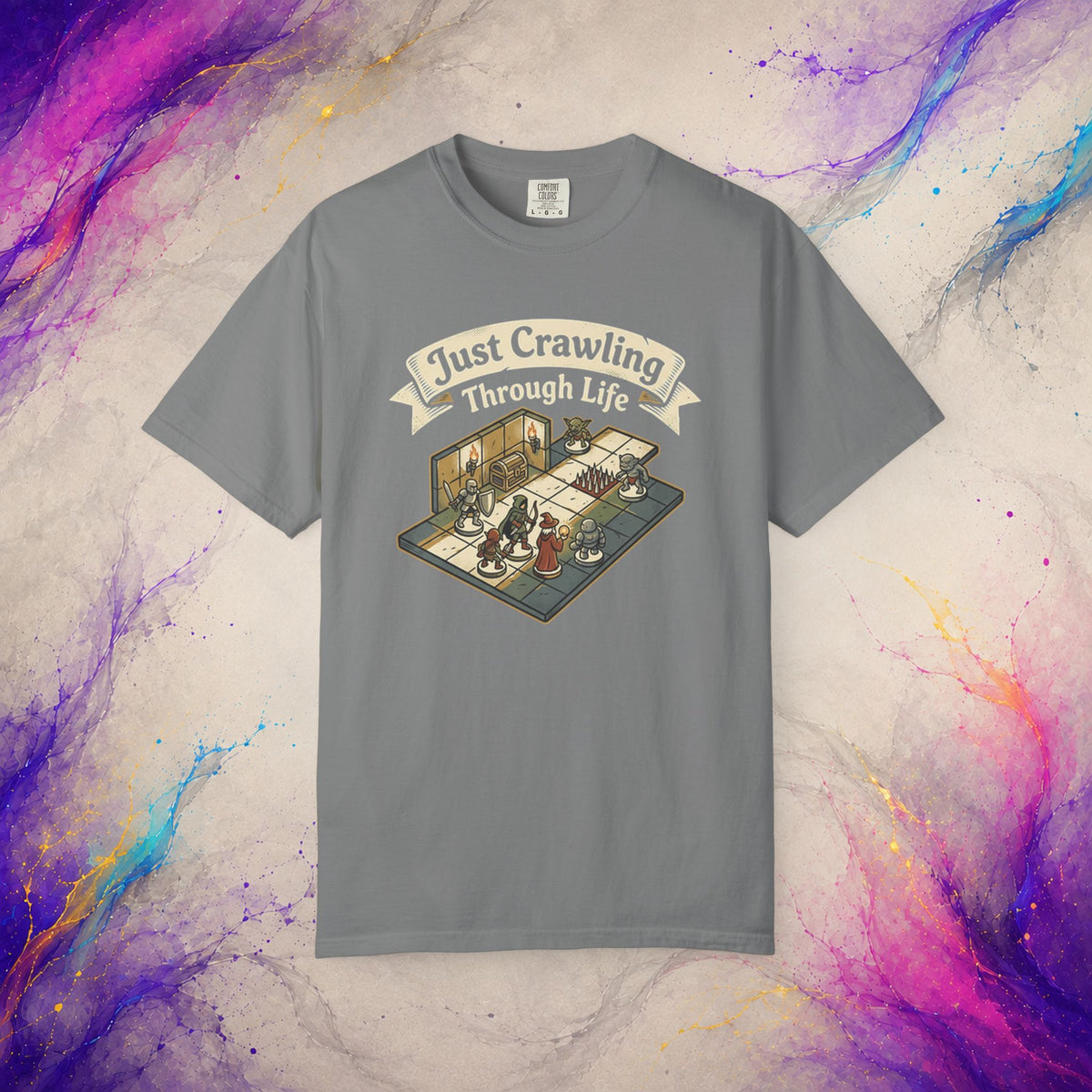 Just Crawling Through Life T-Shirt | Tabletop RPG Adventure Tee