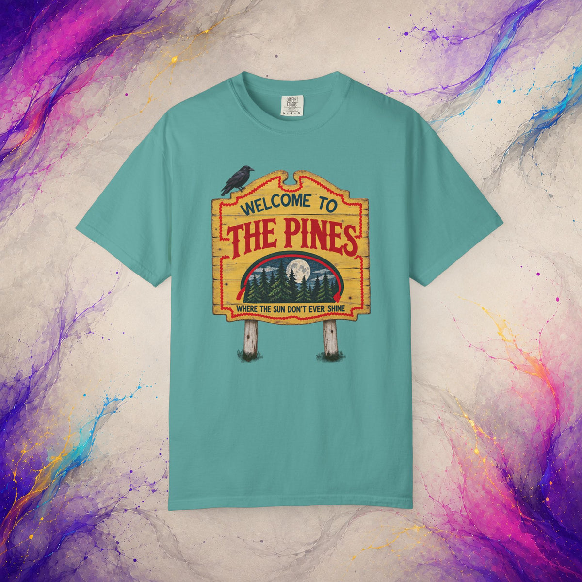 Welcome To The Pines Tee | Vintage Folk Horror Shirt