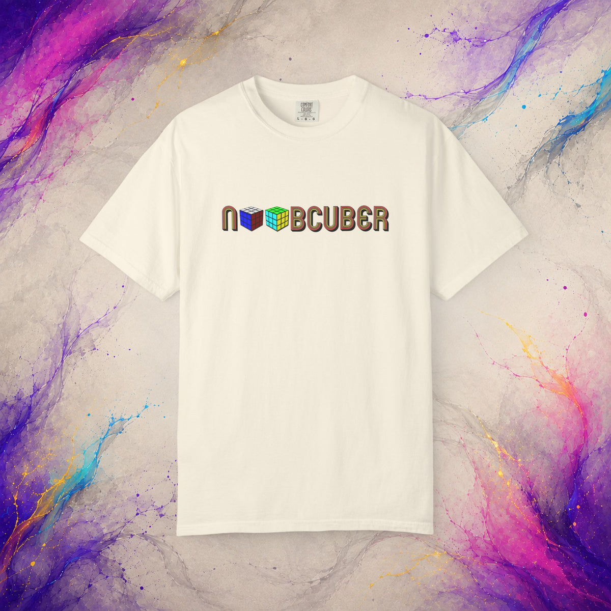 Noobcuber Tee | Retro Puzzle Cube Shirt