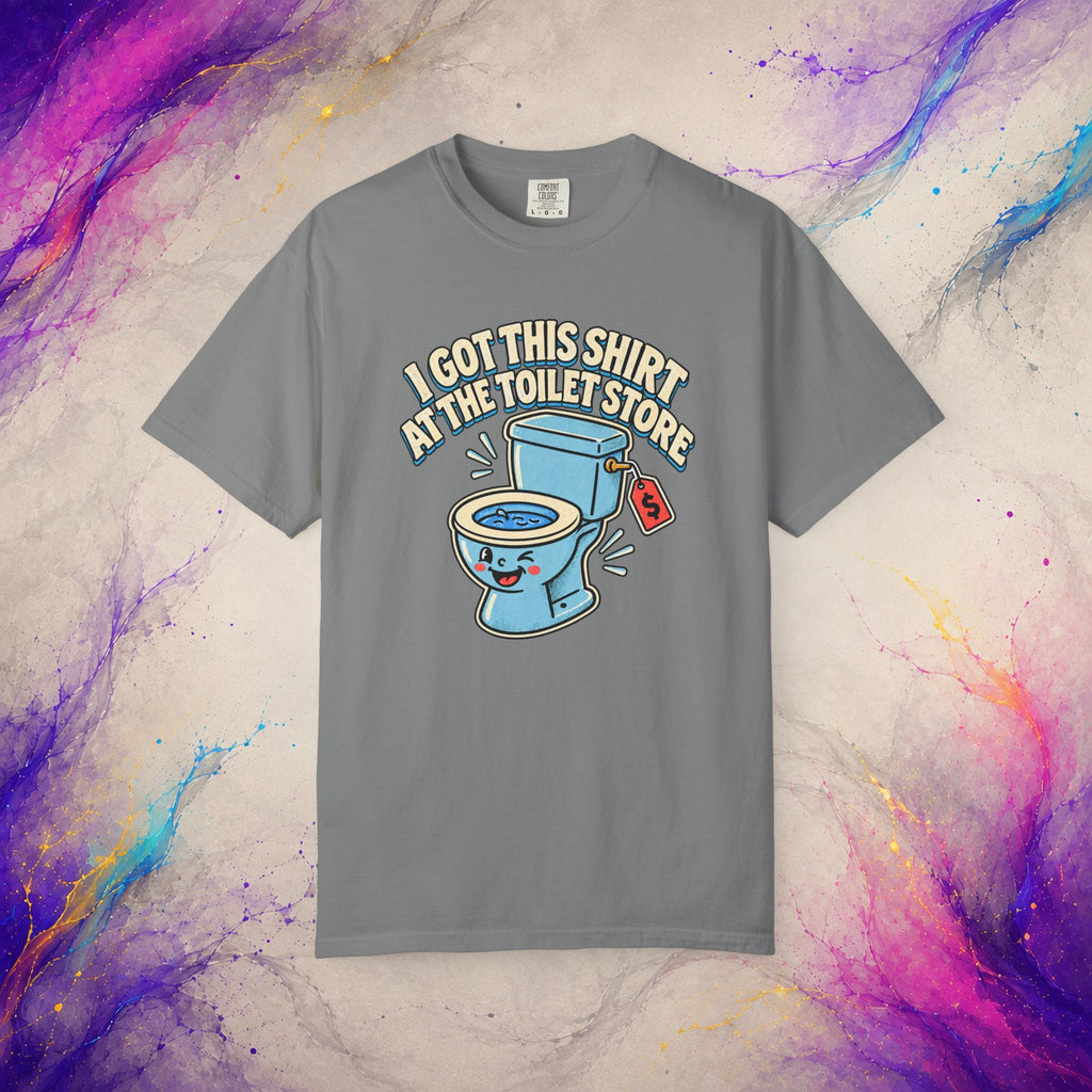 I Got This Shirt at the Toilet Store Tee | Funny Retro Graphic T-Shirt