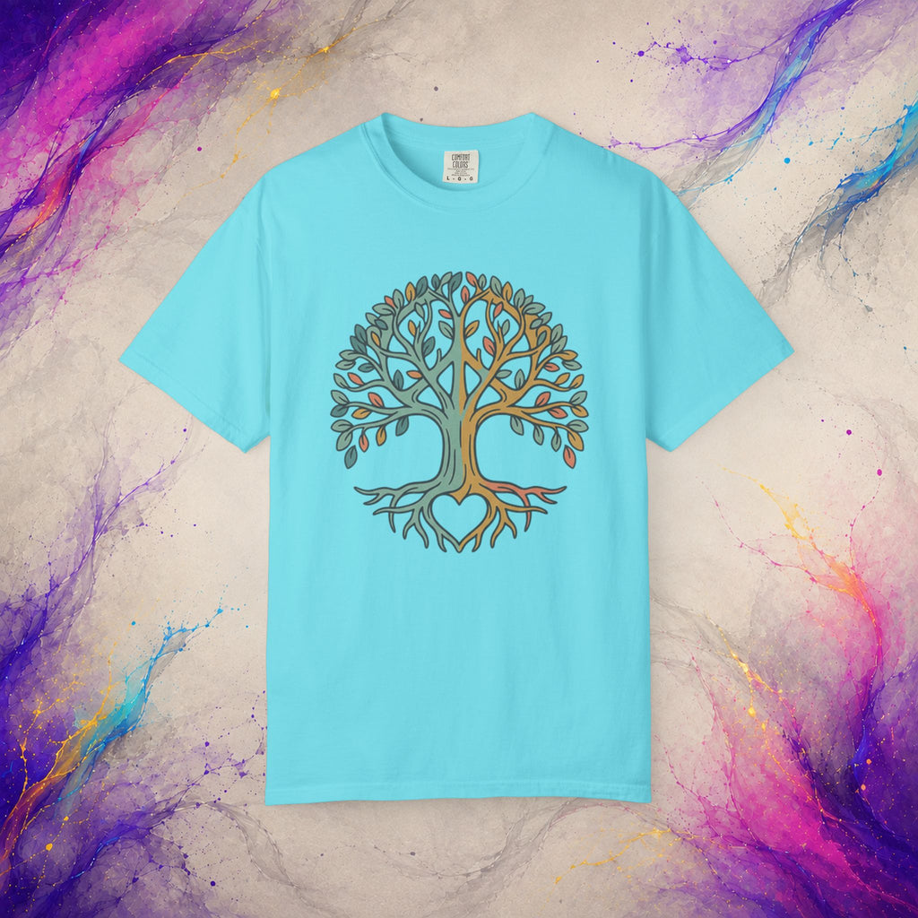 Peace Tree of Life Tee | Retro Peace Symbol Graphic T-Shirt