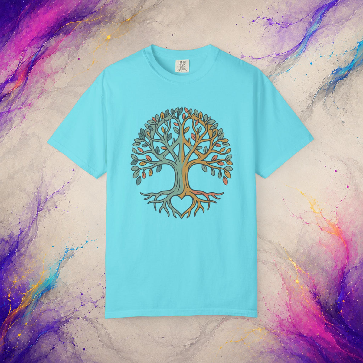 Peace Tree of Life Tee | Retro Peace Symbol Graphic T-Shirt