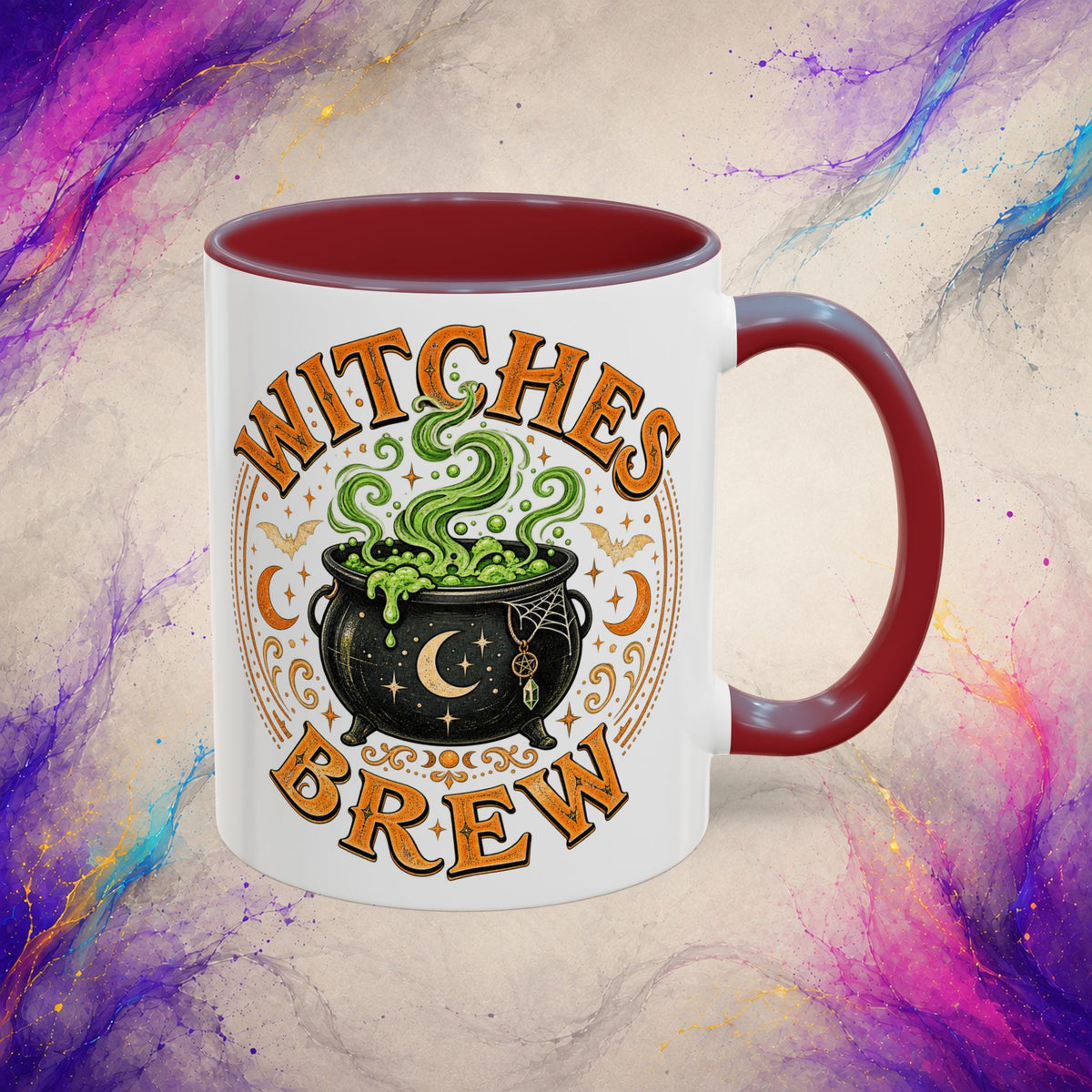 Witches Brew Mug | Cauldron Accent Coffee Cup