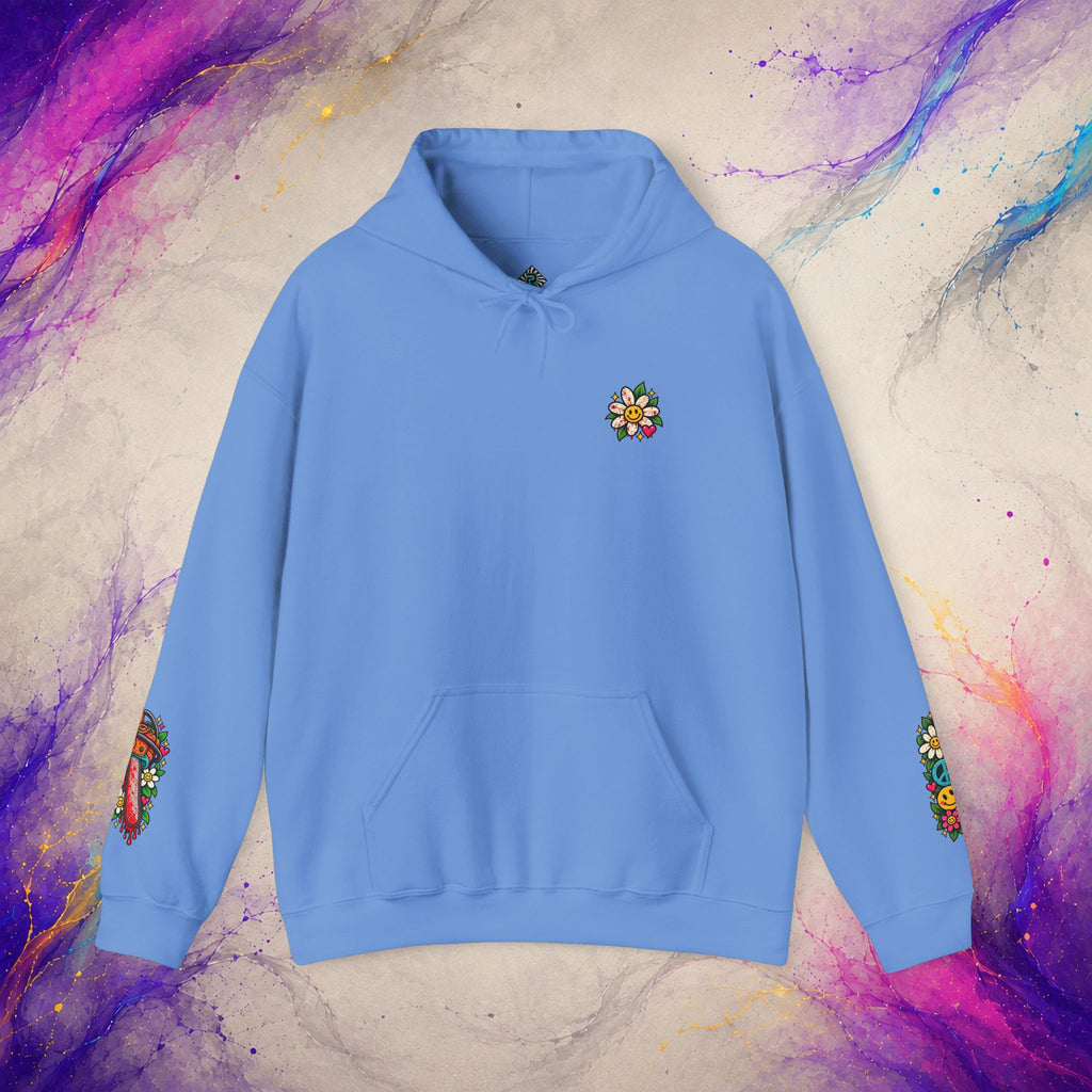 Choose Kindness Pullover | Retro Dark Humor Peace Hoodie