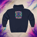 Stay Weird. Stay Human. Zip-Up | RINRON Original Graphic Hoodie