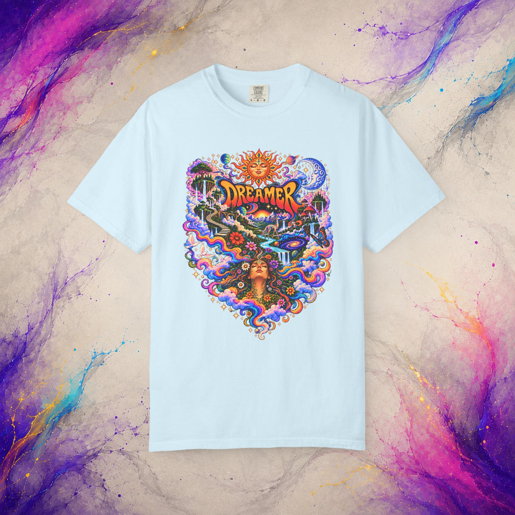 Dreamer Tee | Psychedelic Cosmic Nature Graphic T-Shirt