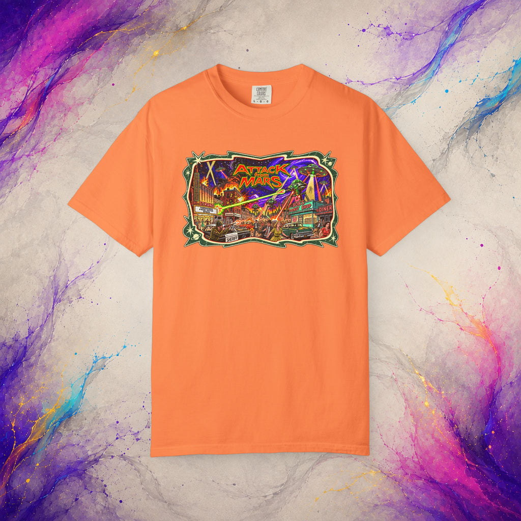 Attack From Mars Tee - Retro Alien Invasion Shirt