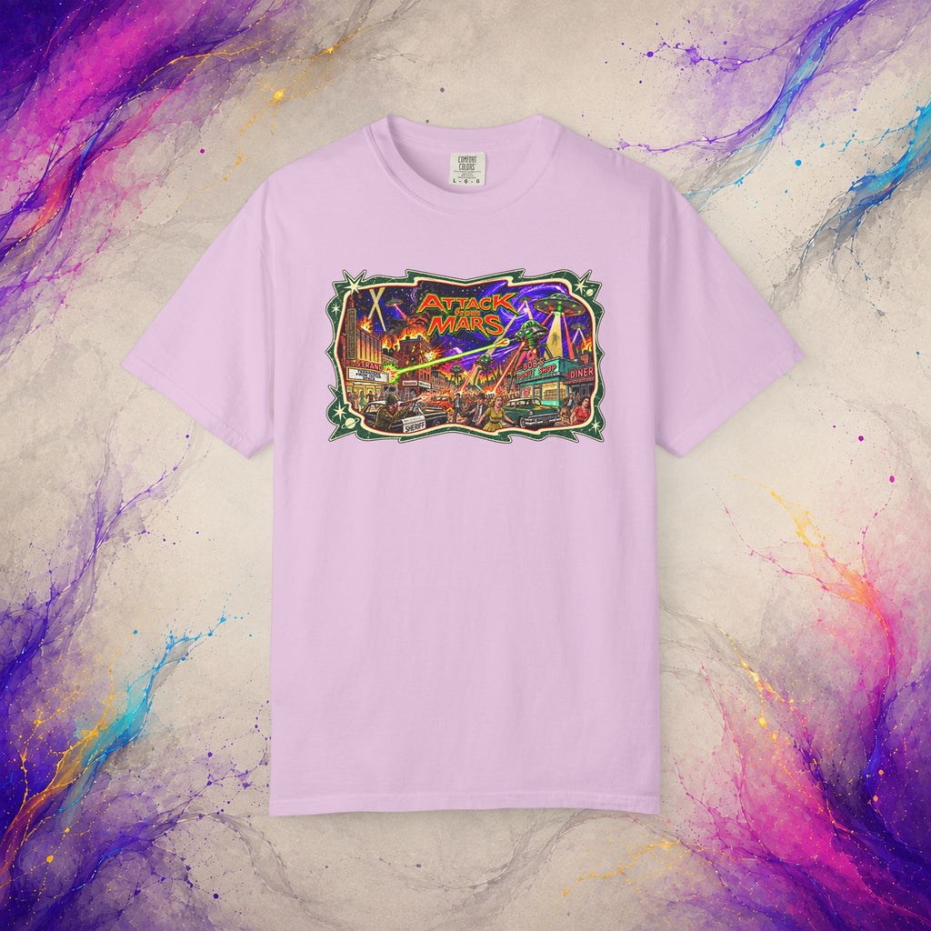 Attack From Mars Tee - Retro Alien Invasion Shirt
