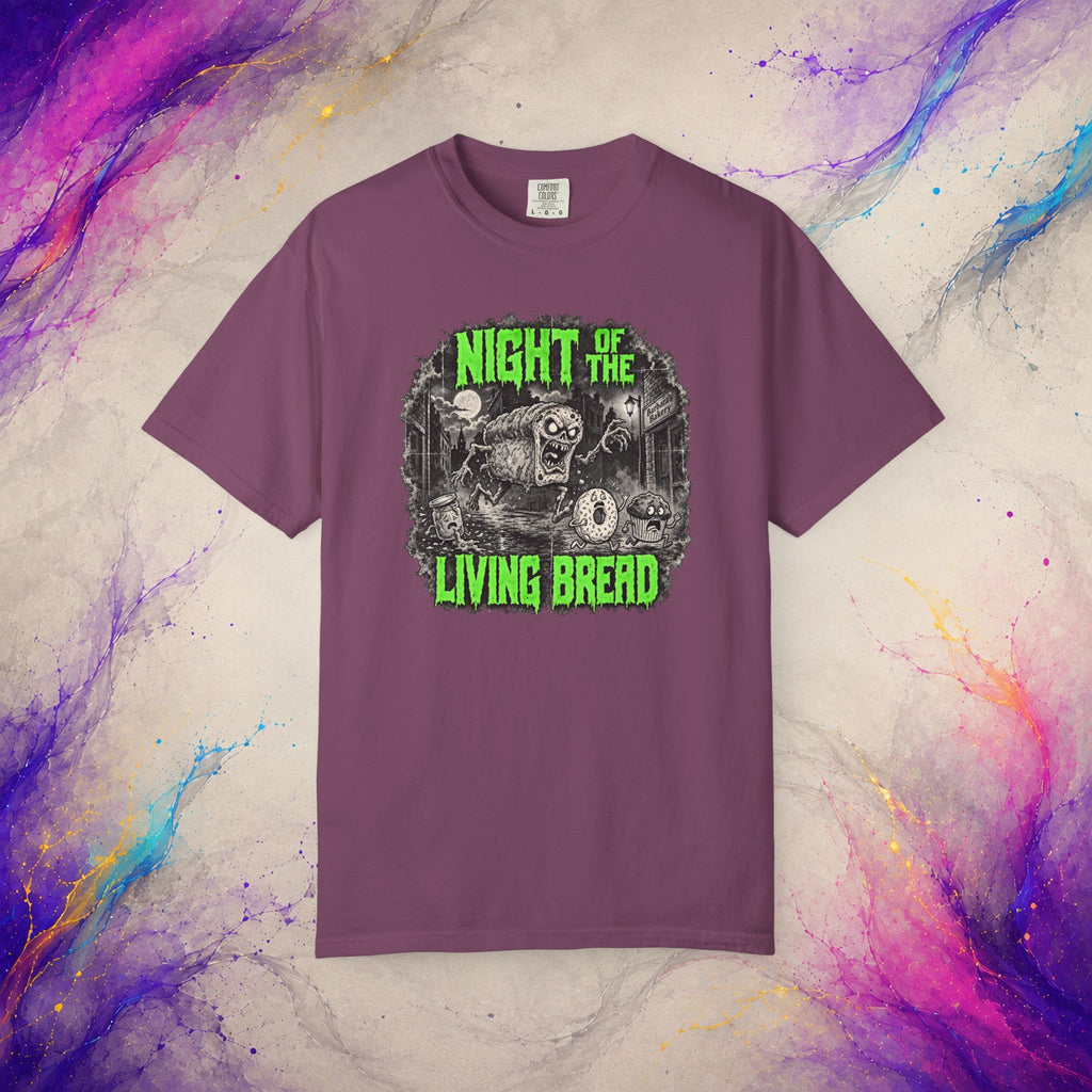 Night of the Living Bread Tee | Retro Zombie Horror Shirt