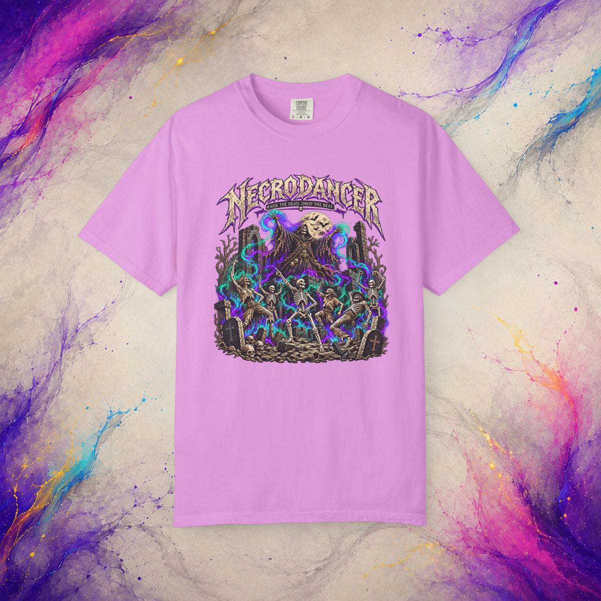 NecroDancer Tee | Raise the Dead Drop the Beat Horror Shirt