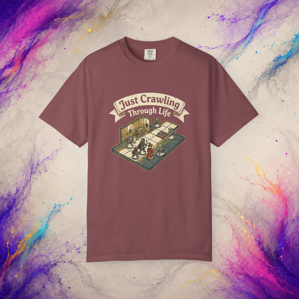Just Crawling Through Life T-Shirt | Tabletop RPG Adventure Tee