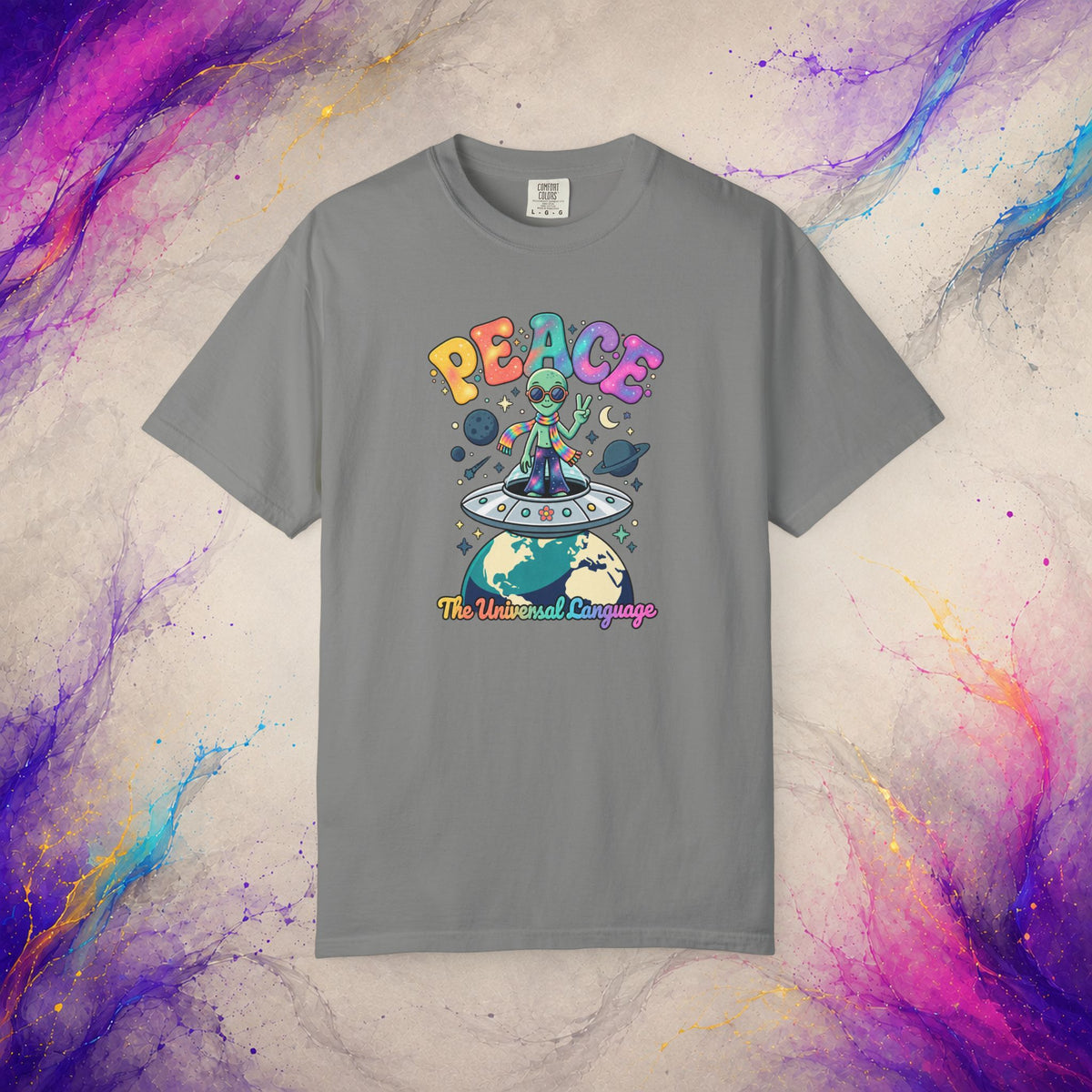 Peace: The Universal Language Tee | Alien Peace Shirt