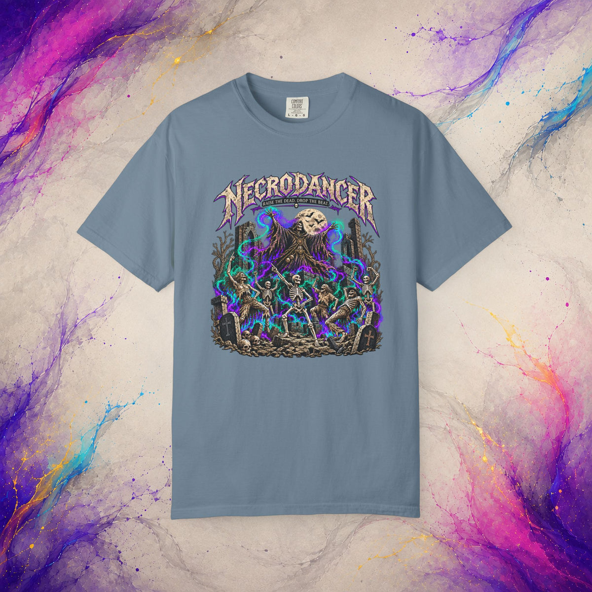 NecroDancer Tee | Raise the Dead Drop the Beat Horror Shirt